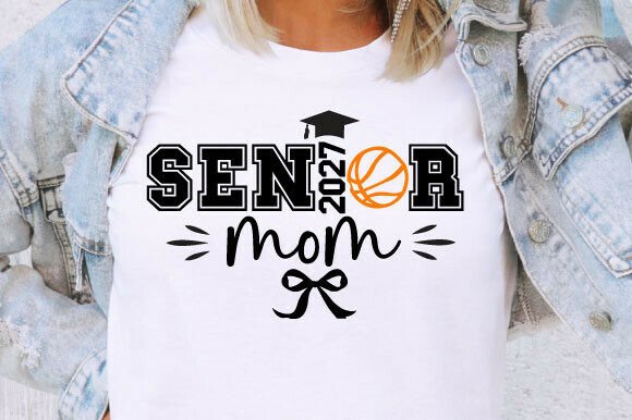 A Designer's Review of the Senior 2027 Mom Basketball SVG