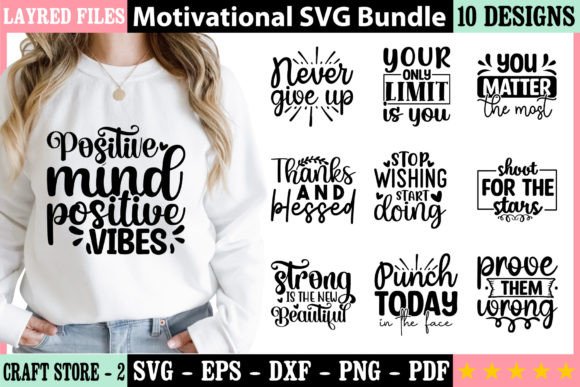 A Practical Review of the Motivational SVG Bundle 4 for Graphics & Freebies