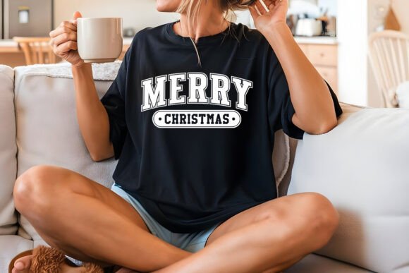 A Varsity Christmas Graphic for Festive Craft Projects
