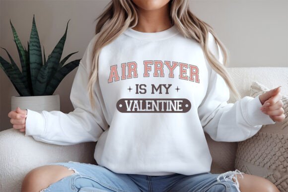Air Fryer Valentine Graphics for Freebie Bundle Creation