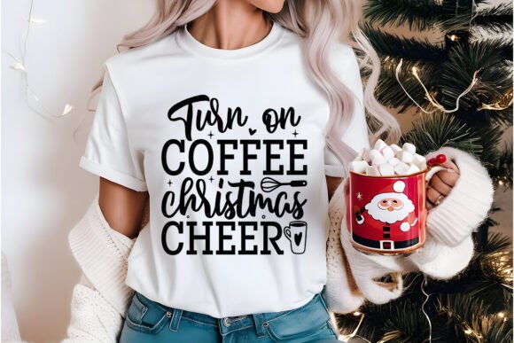 Enhancing Brand Festivity with a Coffee Holiday SVG Graphic