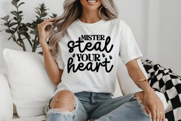 Mister Steal Your Heart Craft SVG Graphics for Content Freebies