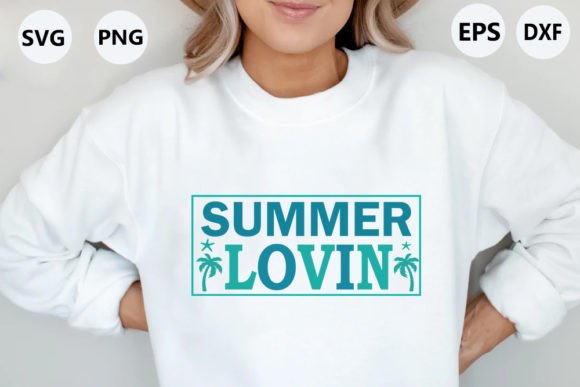 Summer Lovin Retro Graphics for T-Shirts & Web Content