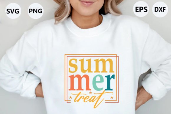 Summer Treat Retro Graphics for Perfect T-Shirt Designs